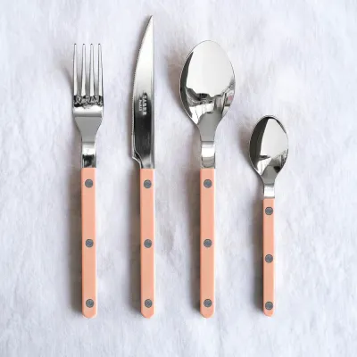Bistrot Solid Nude Pink Flatware