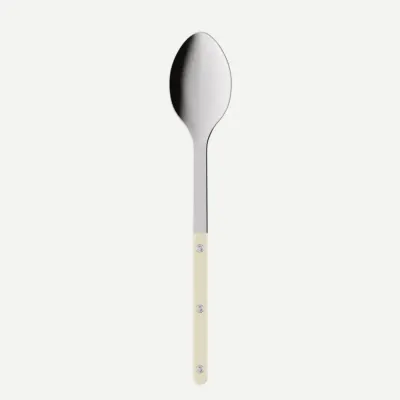 Bistrot Shiny Ivory Serving Spoon 10.25"