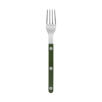 Bistrot Shiny Green Cake Fork 6"