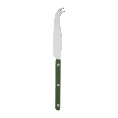 Bistrot Shiny Green Large Cheese Knife 9.75"