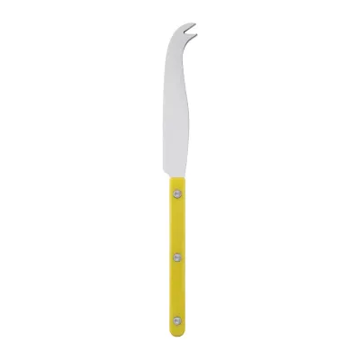 Bistrot Shiny Yellow Large Cheese Knife 9.75"