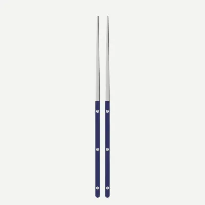 Bistrot Solid Navy Blue Pair Of Chopsticks 9"