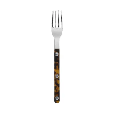 Bistrot Shiny Faux Tortoise Cake Fork 6"