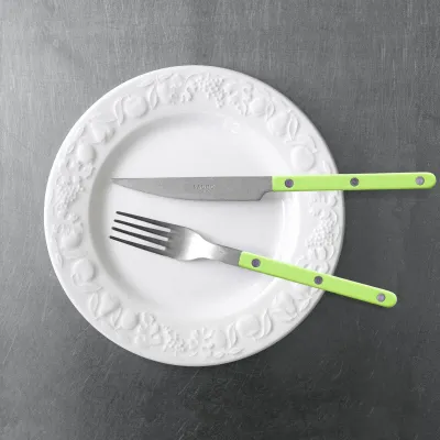 Bistrot Vintage Lime Flatware