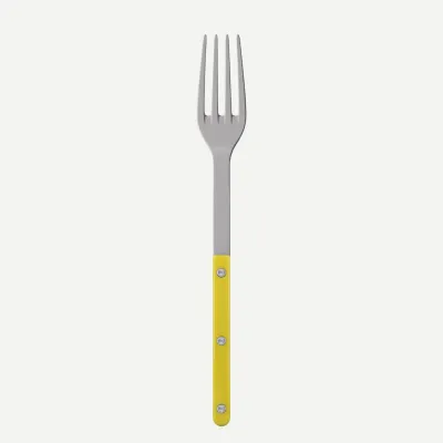 Bistrot Vintage Yellow Serving Fork 10.25"