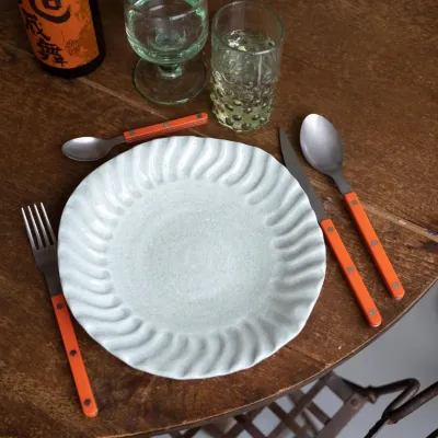 Bistrot Vintage Orange Flatware