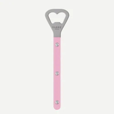 Bistrot Vintage Solid Pink Bottle Opener 6"1/4