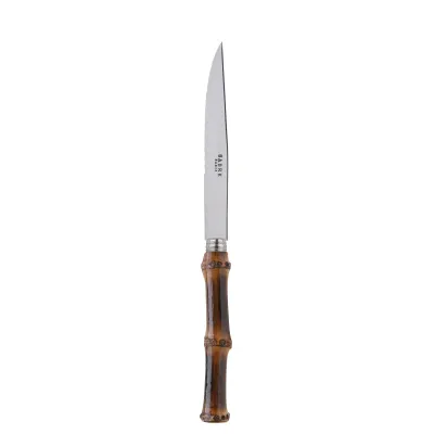 Panda Dark Bamboo Steak Knife 9"