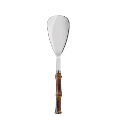 Panda Dark Bamboo Rice Serving Spoon 10"