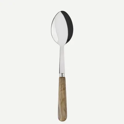 Lavandou Olive Tree Wood Serving Spoon 10"1/4