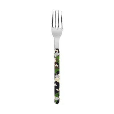 Bistrot Camouflage Green Cake Fork 6"
