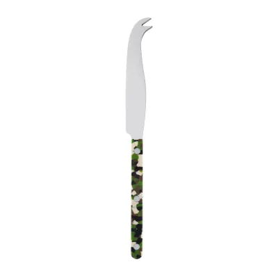 Bistrot Camouflage Green Large Cheese Knife 9.75"