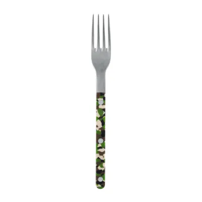 Bistrot Vintage Camouflage Green Large Cheese Knife 9.75"