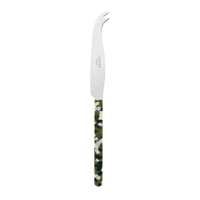 Bistrot Vintage Camouflage Green Large Cheese Knife 9.75"