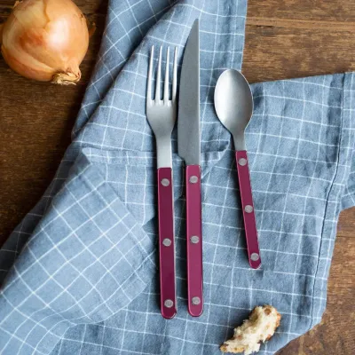 Bistrot Vintage Pearly Aubergine Flatware