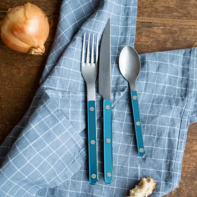 Bistrot Vintage Pearly Turquoise Flatware