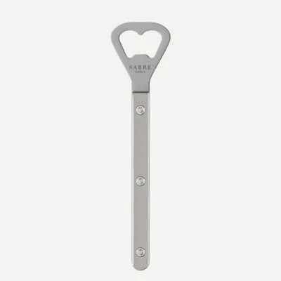Bistrot Vintage Pearly Grey Bottle Opener 6"1/4