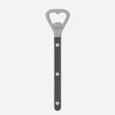 Bistrot Vintage Pearly Dark Grey Bottle Opener 6"1/4