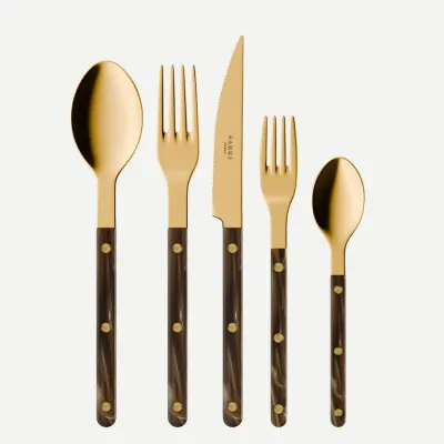 Bistrot Gold Buffalo Faux Buffalo Flatware