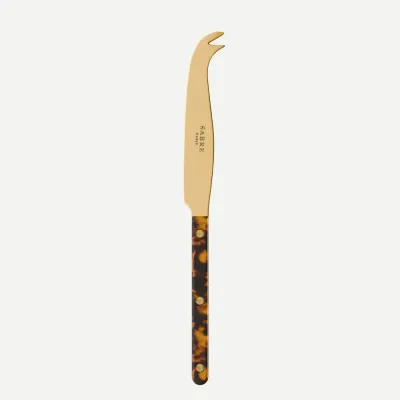 Bistrot Gold Tortoise Faux Tortoise Cheese Knife Large 9"1/2