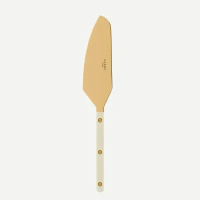 Bistrot Gold Solid Ivory Tart Slicer 10"