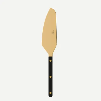 Bistrot Gold Solid Black Tart Slicer 10"