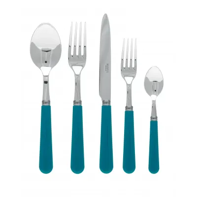 Basic Turquoise Flatware