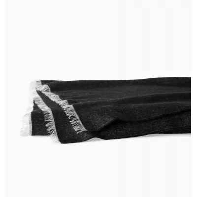 Monterosa Throw 31 x 79 Black