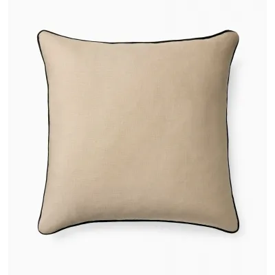 Manarola Decorative Pillow 20 x 20 Natural/Black