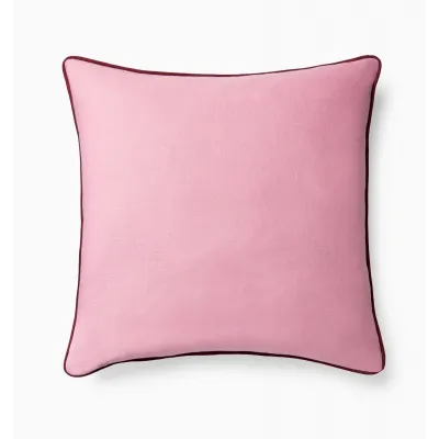 Manarola Decorative Pillow 20 x 20 Pink/Merlot