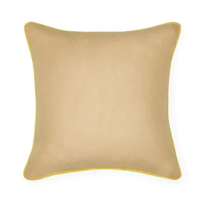 Manarola Decorative Pillow 20 x 20 Sand/Lemon
