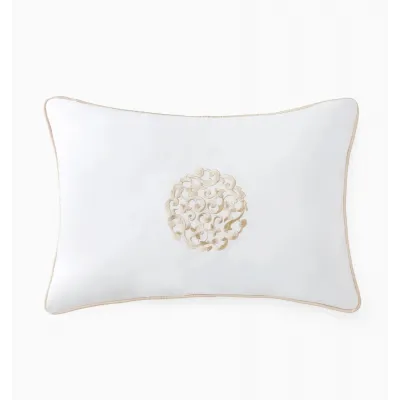 Storia Decorative Pillow 12 x 18 White/Sand