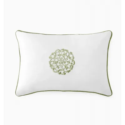 Storia Decorative Pillow 12 x 18 White/Willow