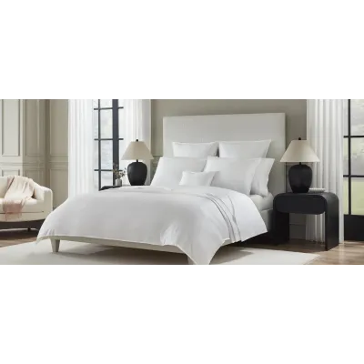 Sferra Giza 45 Corto Sateen White Bedding