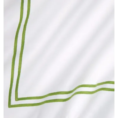 Grande Hotel White/Fern Bedding