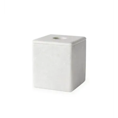 Velina Marble Tissue Holder 5.75 x 575 x 6.5 Dove