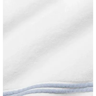 Aura Nuova White/Sea Bath Towels