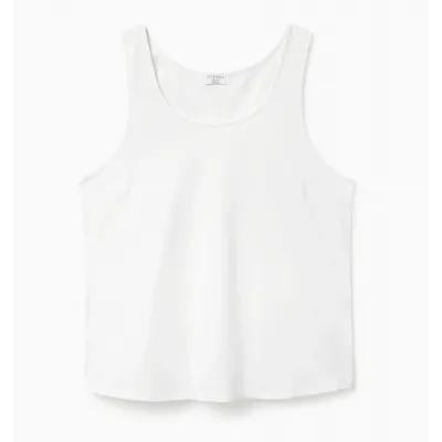Caricia White/White Swing Tank Top