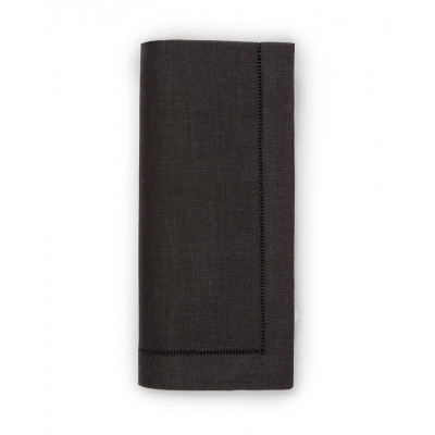 Festival Solid Black Table Linens