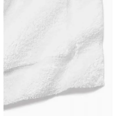 Lindo White/White Bath Rug