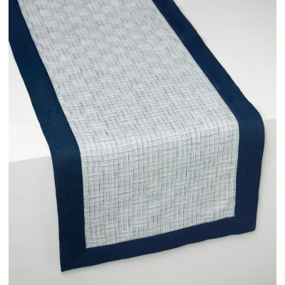 Mikelina Navy Table Runner