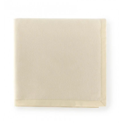 Olindo Merino Lambswool Blanket Ivory