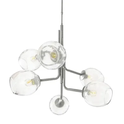Caledonia Vintage Platinum Chandelier