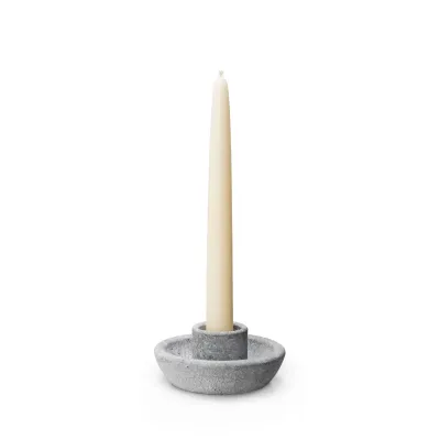 Alpine Soapstone Taper Candle Holder