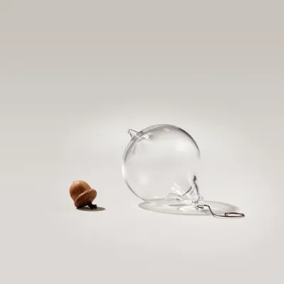 Finial Clear Ornament in Gift Box