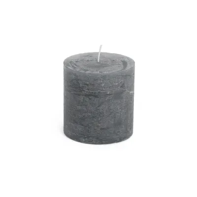 Rasteli Grey Pillar Candle