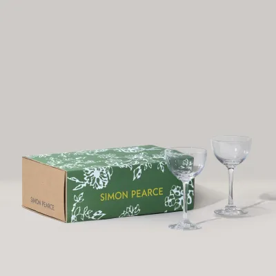 Vintner Nick & Nora Glasses in Gift Box Set of 2