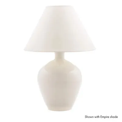 Belmont Lamp Medium Ivory