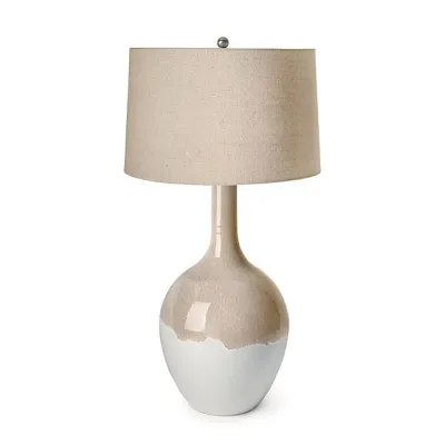 Warren Reactive Glaze Lamp - Bluff Large