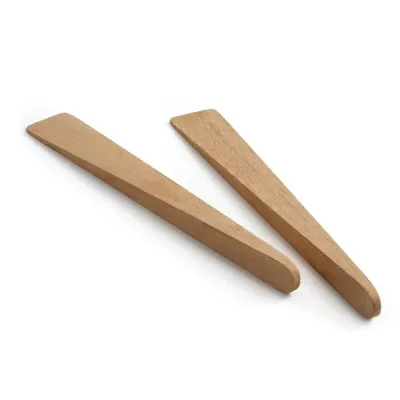 Modern Salad Server Set, 13ʺ - Oak